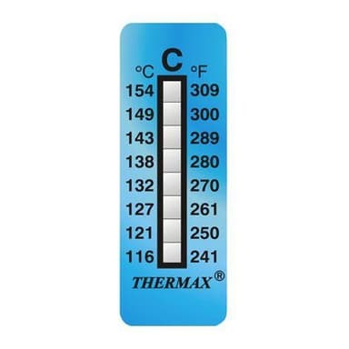 THERMAX 8C แถบวัดอุณหภูมิแบบ 8 ระดับ (10 Label | Pack)