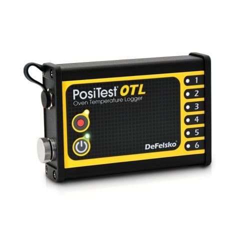 DeFelsko PosiTest OTL-KIT เครื่องบันทึกอุณหภูมิในเตาอบ 6 Channels Oven Temperature Logger image
