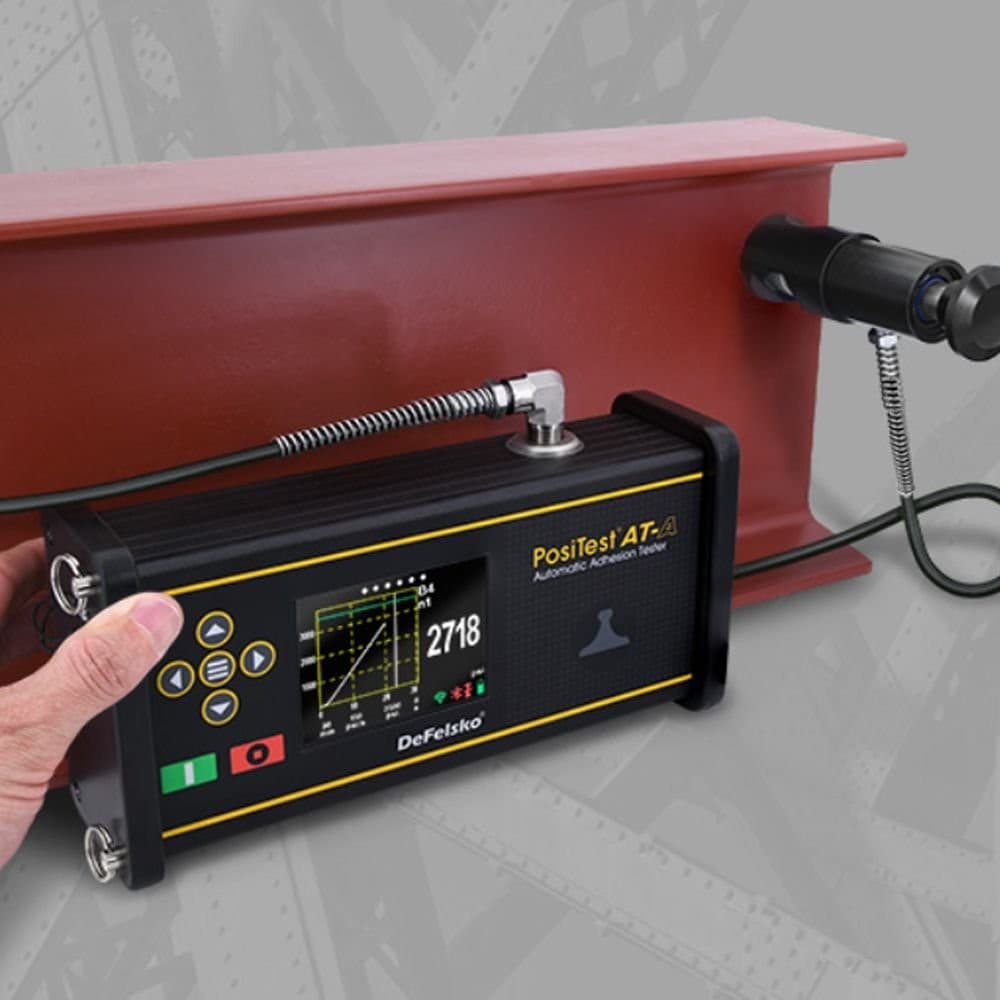 DeFelsko ATA50C เครื่องทดสอบแรงยึดเกาะพื้นผิวแบบอัตโนมัติ Pull-off Adhesion Testers image