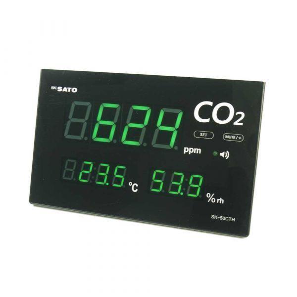 SK Sato SK-50CTH เครื่องตรวจจับก๊าซคาร์บอนไดออกไซด์ CO2 Monitor image