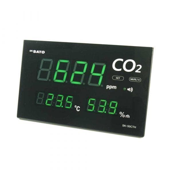 SK Sato SK-50CTH เครื่องตรวจจับก๊าซคาร์บอนไดออกไซด์ CO2 Monitor image