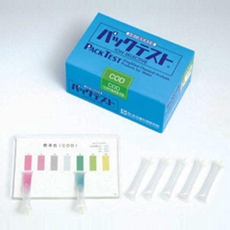 Kyoritsu Packtest WAK-CN-2 ชุดทดสอบคุณภาพน้ำ (Free Cyanide) image