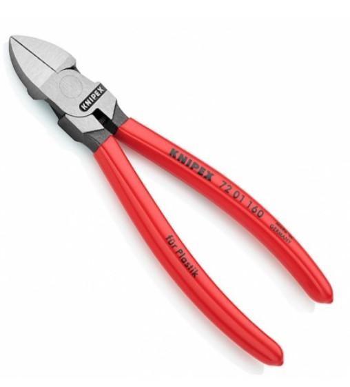 KNIPEX-NO-7201160SB คีมตัดพลาสติกมีสปริง Diagonal Cutters for plastics image