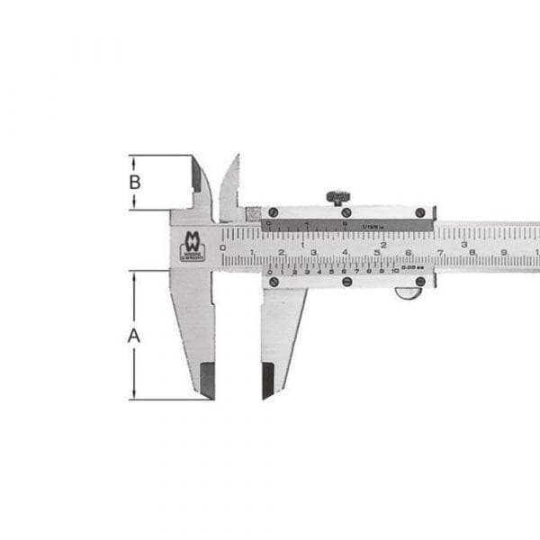 Moore & Wright MW100-15B เวอร์เนียร์คาลิเปอร์ | 150mm image