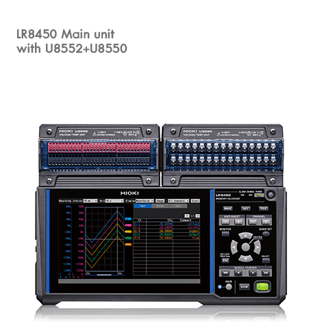 HIOKI LR8450 เครื่องบันทึกข้อมูลอเนกประสงค์ | MEMORY HiLOGGER image
