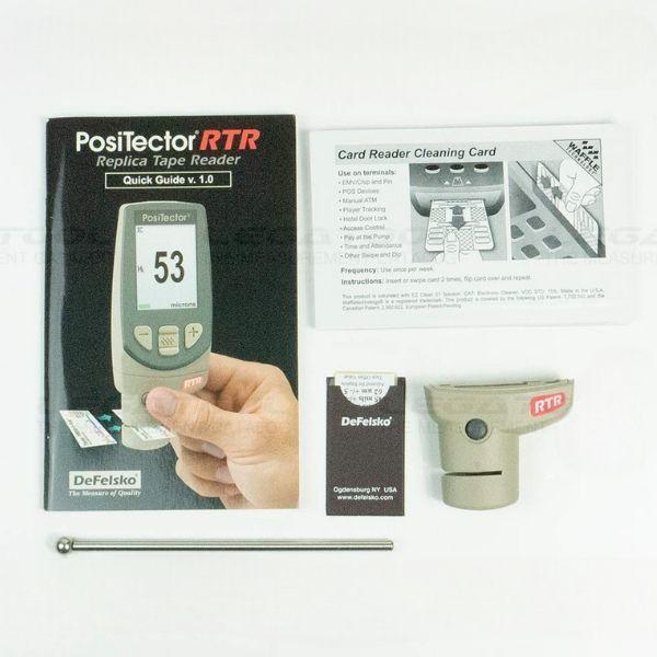 DeFelsko  PRB-RTRH เครื่องวัดลักษณะของพื้นผิว รูปแบบพื้นผิว (Replica Tape Reader)