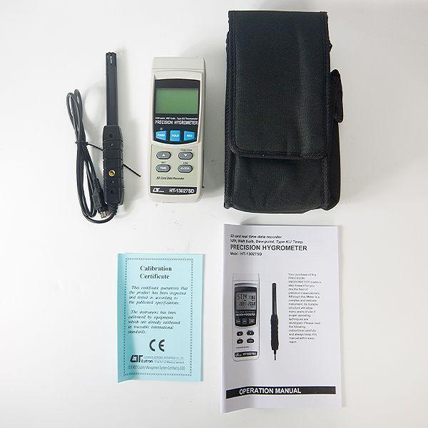 Lutron HT-13027SD เครื่องวัดอุณภูมิความชื้น | SD Card image