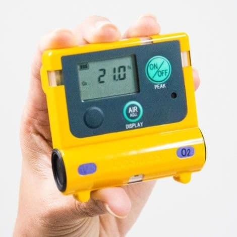 Cosmos XO-2200 Diffusion Type Personal Gas Monitor For Oxygen (O2) image