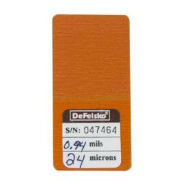 DeFelsko STD-CS1 Certified Plastic Shims For Coating Thickness | 25 micron image