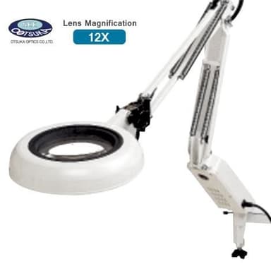 Otsuka O-LIGHT-F-12X โคมไฟแว่นขยาย