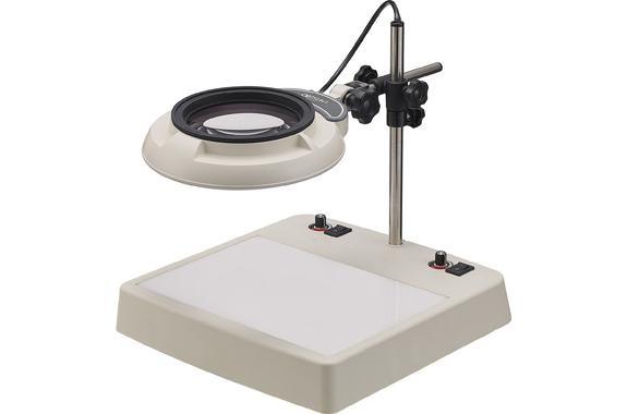 Otsuka ENVL-CL-10X โคมไฟแว่นขยายแบบมีไฟส่วนฐาน | Lightbox-type illuminated magnifier image