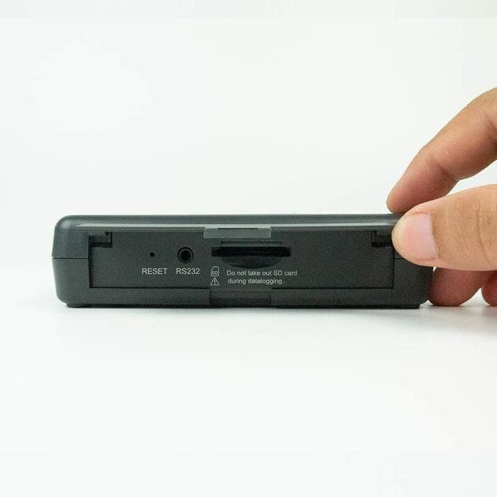 Lutron MHT-381SD เครื่องบันทึกค่าไฮโกรมิเตอร์แบบดิจิตอล | SD Card Type image