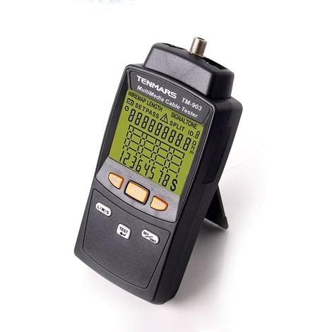 Tenmars TM-903 เครื่องทดสอบสายแลน Multimedia LAN Cable Tester image