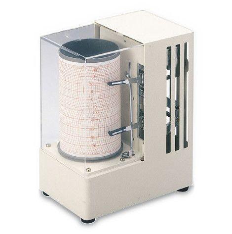 SK Sato SK-7008-00 Mini-Cube Thermohygrograph image