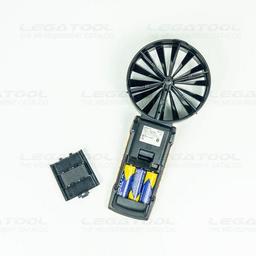 Testo 417 Kit 1 เครื่องวัดความเร็วลม พร้อม กรวยวัดความเร็วลม | With App Connection image