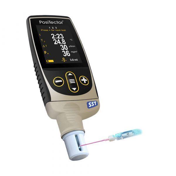 Defelsko PosiTector SSTKITD ชุดสำหรับทดสอบและเซนเซอร์ความเข้มข้นของเกลือบนพื้นผิวโลหะ | Adhesive Patch Kit and probe only image