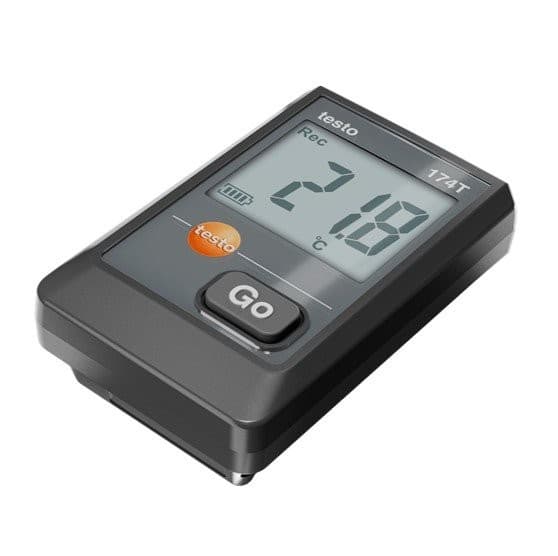 Testo 0572 1740 01 เครื่องบันทึกอุณหภูมิ Mini temperature data logger with USB-C and PC software image