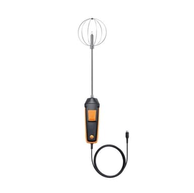 Testo-0628-0152 Turbulence probe แบบมีสาย