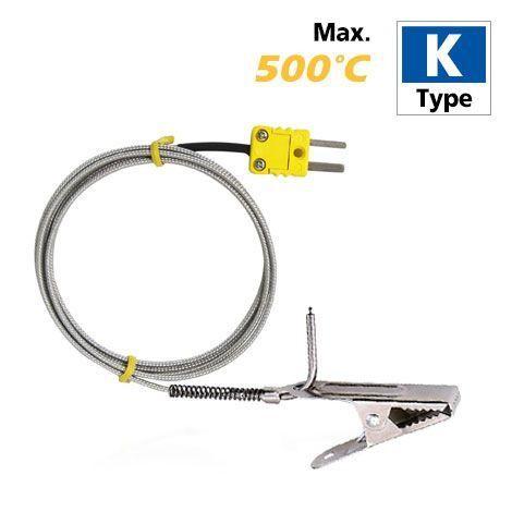 DeFelsko PRB-OTLCA6 โพรบวัดอุณหภูมิอากาศแบบคลิปหนีบ | Max 500°C image