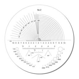 Peak PS-2-10X สเกลเลนส์ No.2 ใช้งานร่วมกับตัวกล้องที่กำลังขยาย 10X แบบเปลี่ยนสเกลเลนส์ได้ image