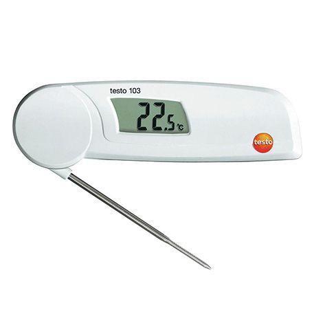 Testo-103 เครื่องวัดอุณหภูมิอาหาร HACCP (IP55) | Max.220°C image