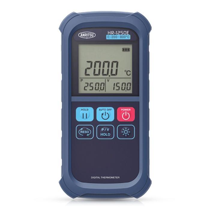 Anritsu HR-1250E เครื่องวัดอุณหภูมิดิจิตอลขนาดพกพา 1Ch. | Type E image