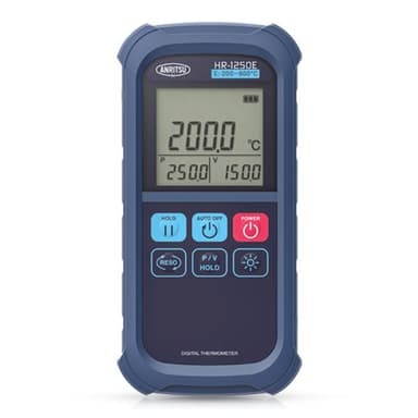 Anritsu HR-1250E เครื่องวัดอุณหภูมิดิจิตอลขนาดพกพา 1Ch. | Type E