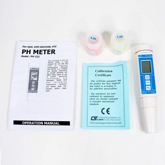Lutron PH-222 เครื่องวัดพีเอชแบบปากกา (With Bar Graph Indicator) | IP67 image