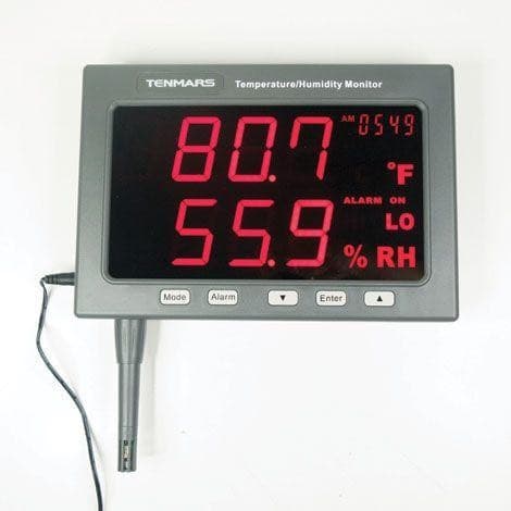Tenmars TM-185 เครื่องวัดอุณหภูมิและความชื้น image