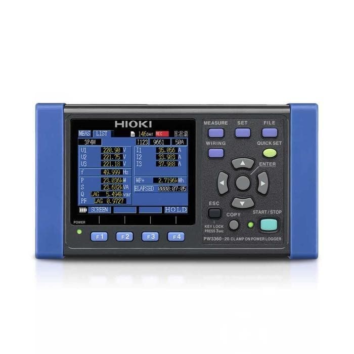 Hioki PW3360-21 เครื่องบันทึกพลังงานไฟฟ้า (With Harmonic Analysis Function) image