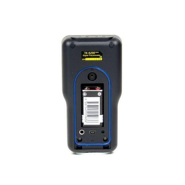 Rixen TK-6200 Deluxe Set เครื่องวัดและบันทึกอุณหภูมิ 2 ช่องโพรบ | IP66 image