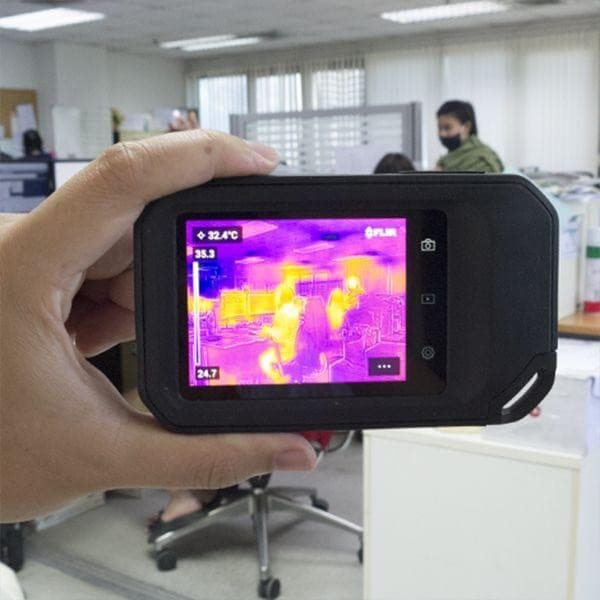 FLIR-C3-X-WIFI กล้องถ่ายภาพความร้อนแบบพกพา (128 X 96 Pixels) | พร้อม Cloud & Wi-Fi image