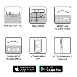 Tramex ME5 เครื่องวัดความชื้นวัสดุ image