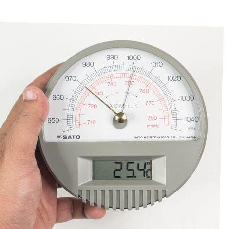 SK Sato SK-7612-00 บารอมิเตอร์แบบอะนาล็อก image