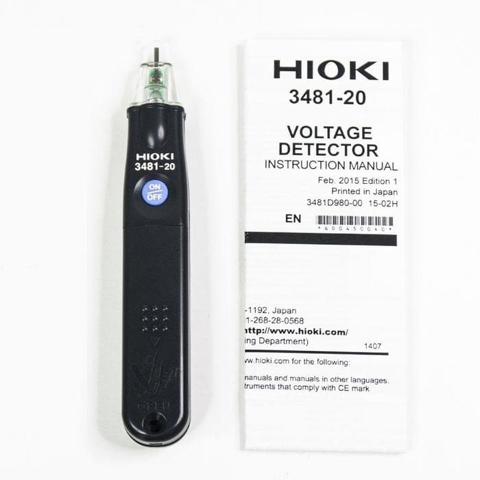 HIOKI 3481-20 ปากกาวัดไฟ Voltage Detector | 40 V to 600 VAC