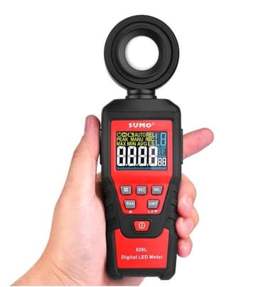 SUMO 620L เครื่องวัดแสง LUX 0-100,000 LUX/FC