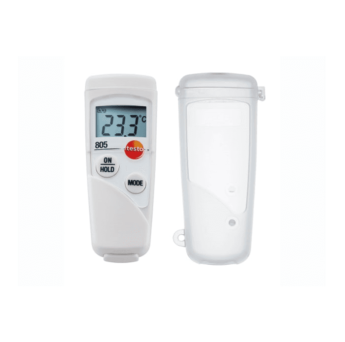 Testo 0563-8051 เครื่องวัดอุณหภูมิดิจิตอล with TopSafe | Max.250°C image