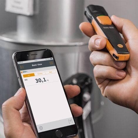 Testo-805i เครื่องวัดอุณหภูมิแบบ Infrared (Wireless Probes) │-30 to 250 °C image