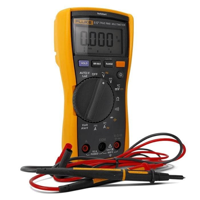Fluke-117/323-KIT Electrician's Multimeter With Non-Contact Voltage เครื่องวัดมัลติมิเตอร์แบบไม่สัมผัส image