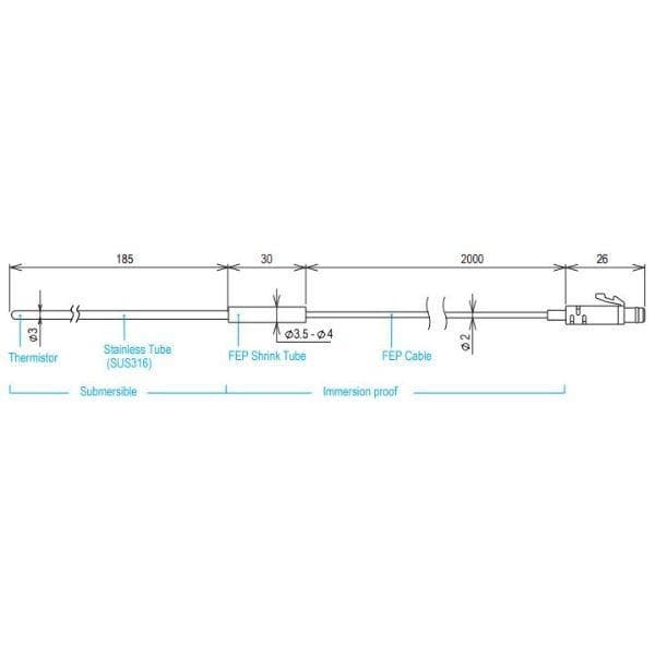 TND TR-5220  เซ็นเซอร์การป้องกันสแตนเลส image
