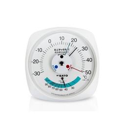 SK Sato MINI-MAX ที่วัดอุณหภูมิและความชื้นสัมพัทธ์ติดผนัง (-30 To 50°C) image