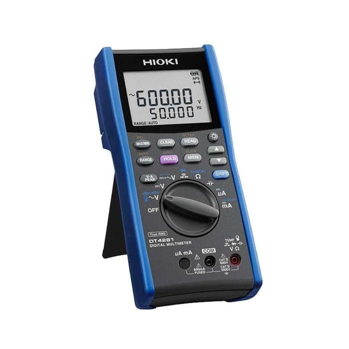 Hioki-DT4281 ดิจิตอลมัลติมิเตอร์ High-End Type (Direct And Current Clamp Input Terminals) image