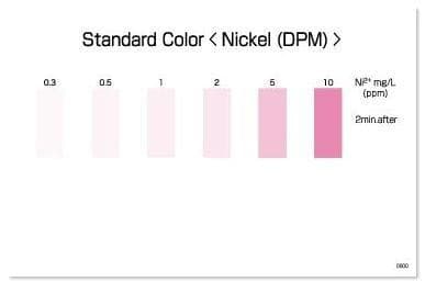 Kyoritsu Packtest WAK-Ni(D) ชุดทดสอบคุณภาพน้ำค่า Nickel (Divalent) Ion (Ni2+) image