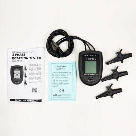 Lutron RT-616 เครื่องทดลองลำดับเฟส image