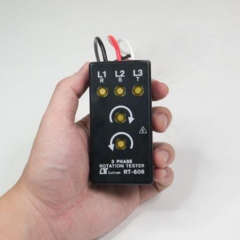 Lutron RT-606 เครื่องทดสอบลำดับเฟส image