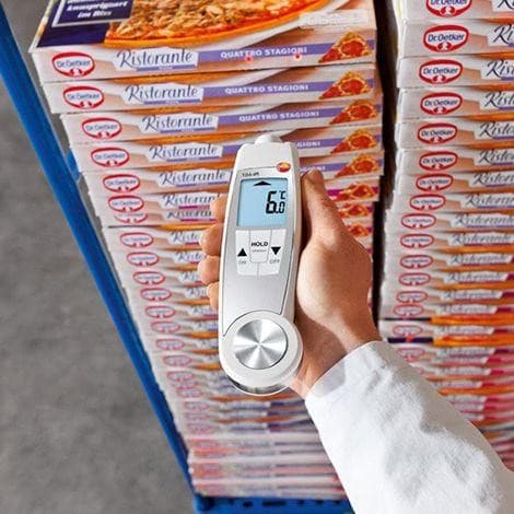 Testo-104-IR เครื่องวัดอุณหภูมิอาหาร 2in1 HACCP (IP65) | Max.250°C image