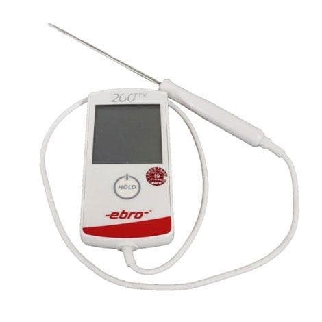 Ebro TTX-200 เครื่องวัดอุณหภูมิอาหาร Type-T HACCP (IP65) | Max.199°C image