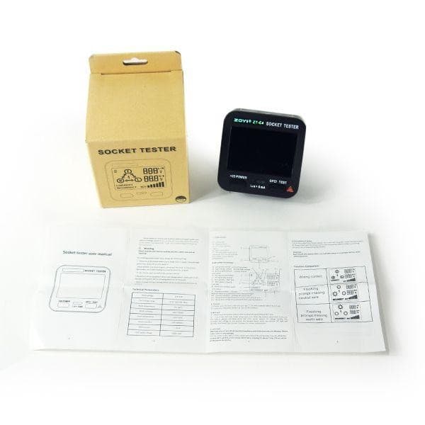ZOYI รุ่น ZT-E4 เครื่องตรวจเช็คเต้ารับไฟฟ้า (Socket Tester) image