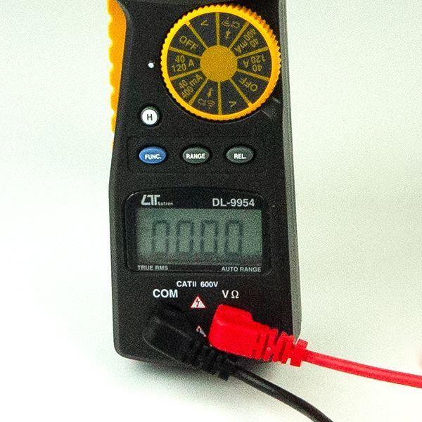 Lutron DL-9954 เครื่องวัดกระแสไฟฟ้ารั่วไหล AC 120A | AC/DC 600V (True RMS) image