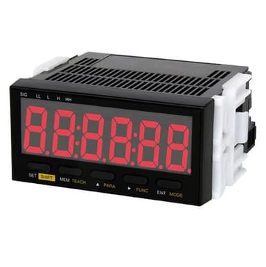 SHIMPO DT-501XA-FVT Panel Meter Tachometer
